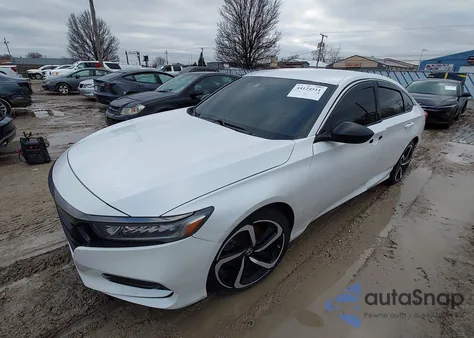 2020 Honda Accord Sport from USA, damaged, VIN 1HGCV1F30LA018617